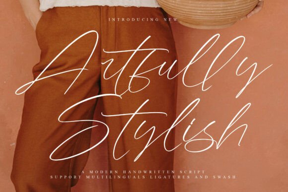 Artfully Stylish: A Refined Script Typeface for Editorial Design