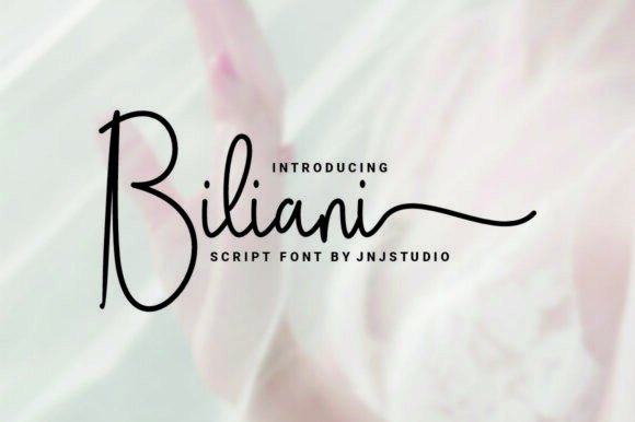 Biliani: A Premium Script Font for Elegant Branding