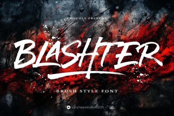 Blashter: The Urban Typeface for Bold Campaigns