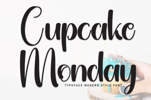 Cupcake Monday: The Sweet Script Font for Branding
