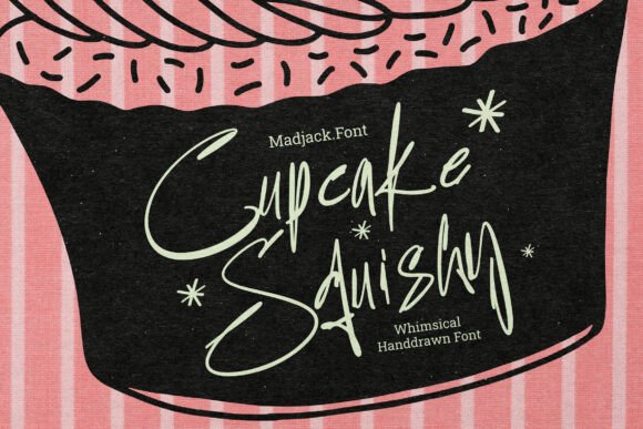 Cupcake Squishy: A Script Handwritten Font for Digital Brands
