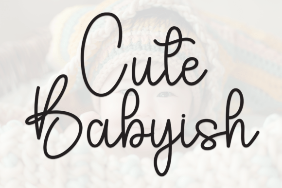 Cute Babyish: The Perfect Script Font for Makers