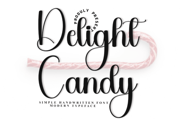 Delight Candy: A Cheerful Script Font for Sweet Branding