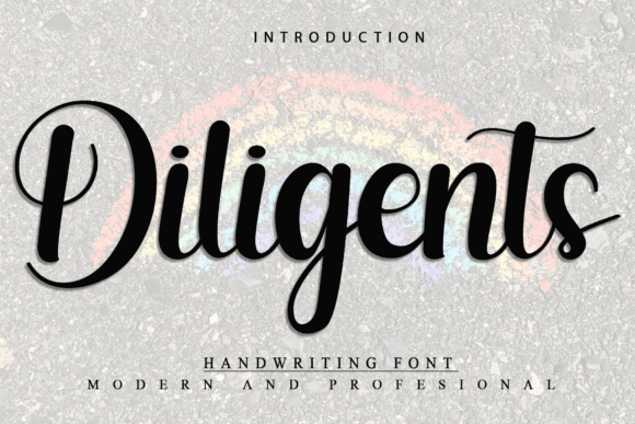 Diligents: A Script Handwritten Font for Elegant Campaigns