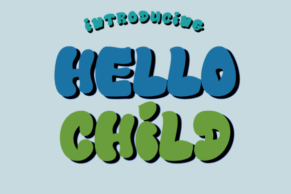 Hello Child Font: Elegant Script for Handmade Brands