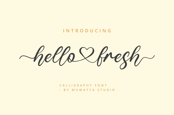 Hello Fresh Font Review: A Charming Script for Designers