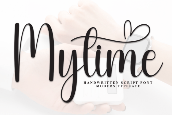 Mytime: A Modern Script Typeface for Digital Brands
