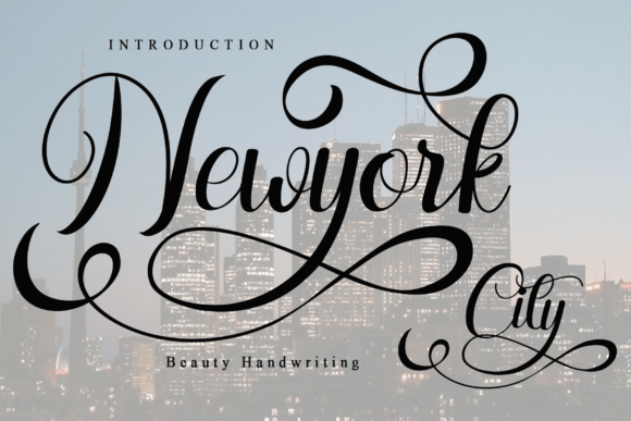 Newyork City Font for Modern Web Design