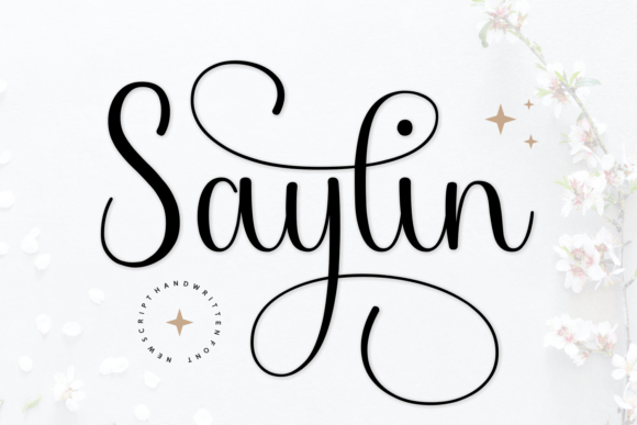 Saylin: The Script Handwritten Font for Elegant Branding