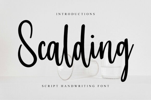 Scalding: The Timeless Script Font for Modern Brands