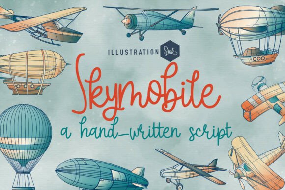 Skymobile: A Casual Script Font for Modern Branding