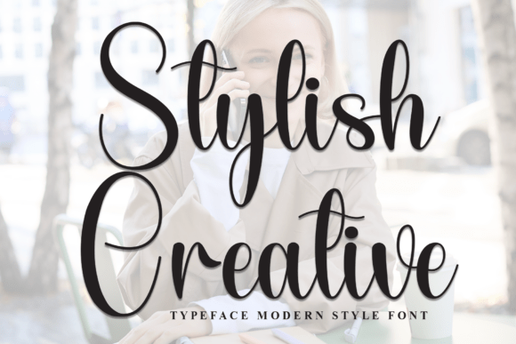 Stylish Creative: A Handwritten Font for Elegant Branding