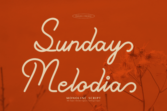 Sunday Melodia Font for Elegant Branding